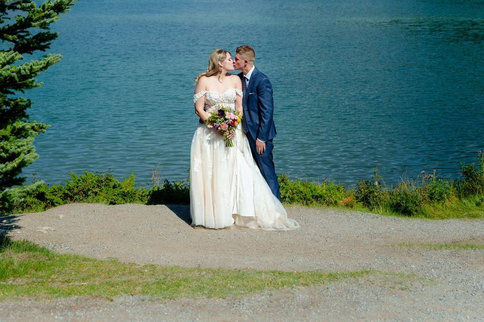 Two Jack Lake Wedding, Banff