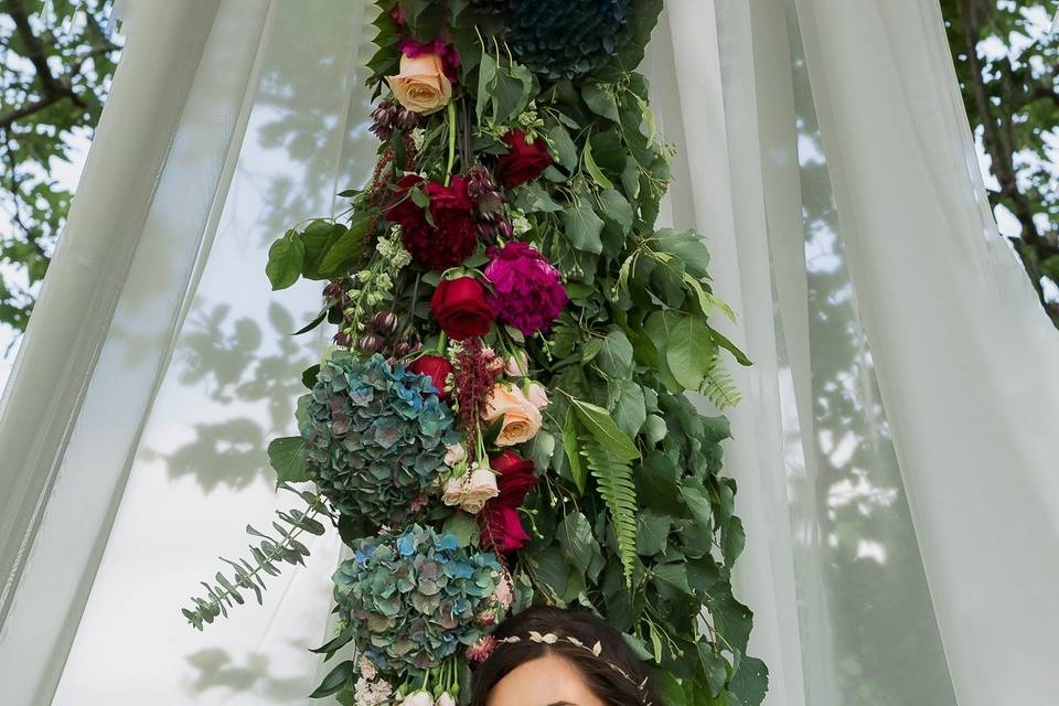 Bridal brunch editorial