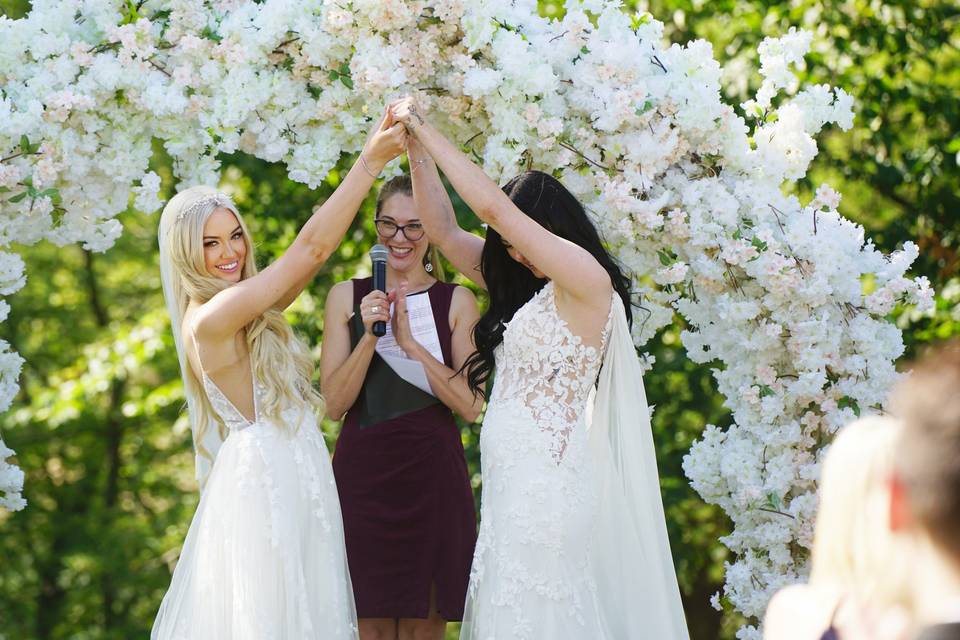 Amber and Brianne