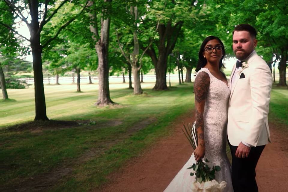 Outdoor wedding imagery