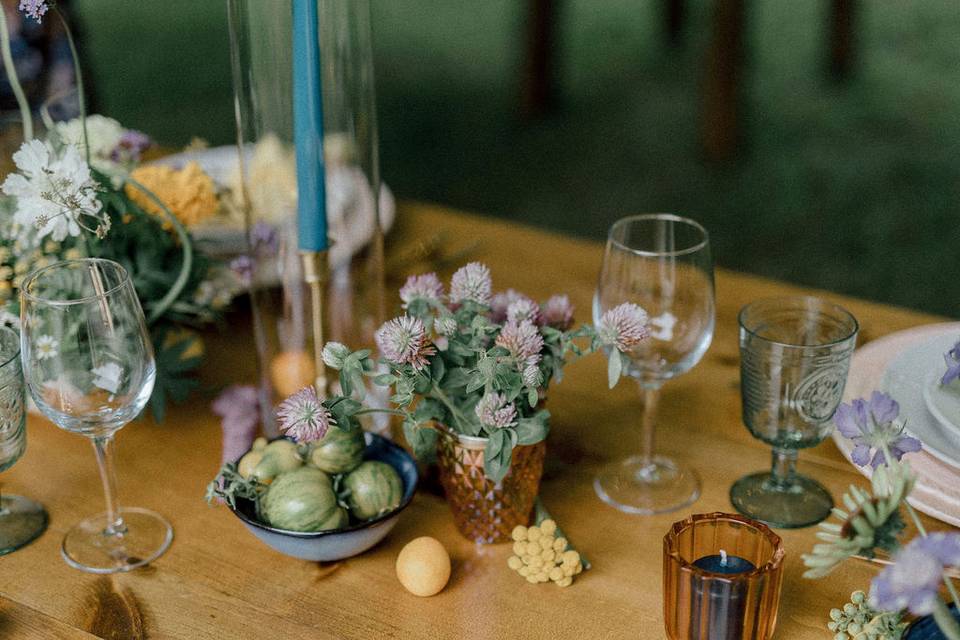 S+P summer tablescape