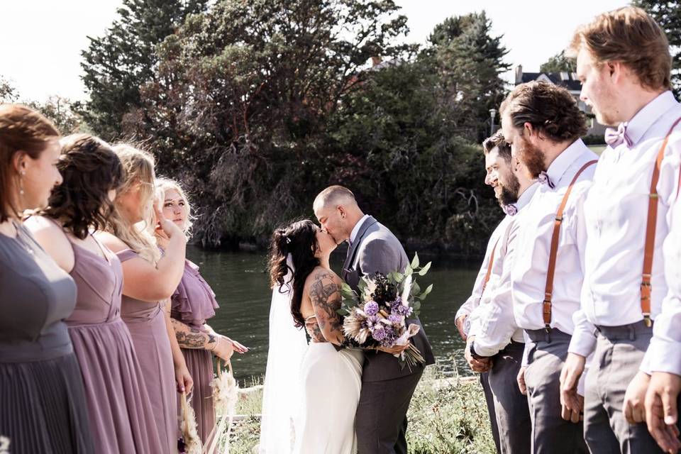Victoria, BC bridal party