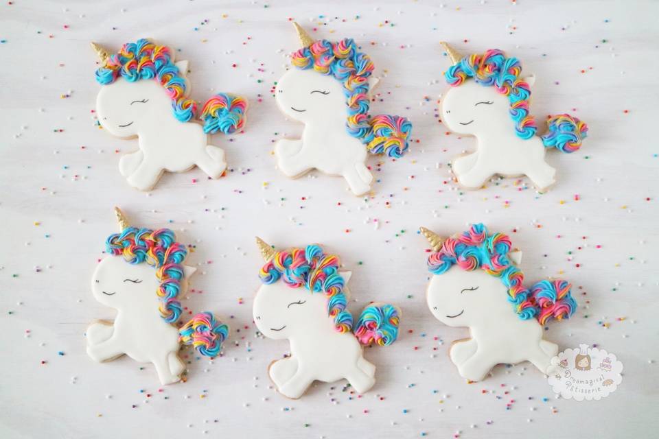 Unicorn cookies