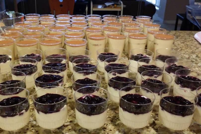 Panna Cotta cups