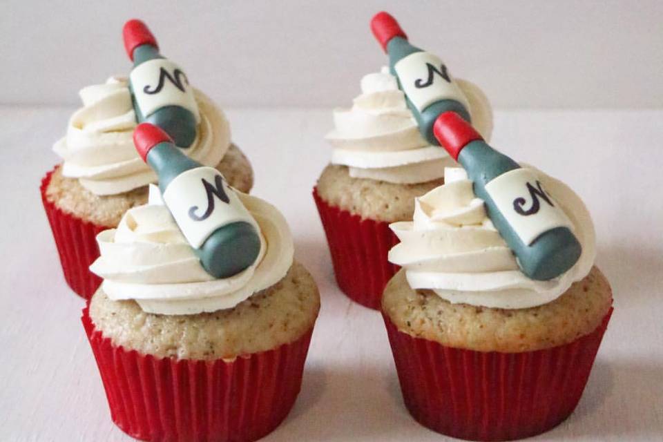 Wine cupcakes