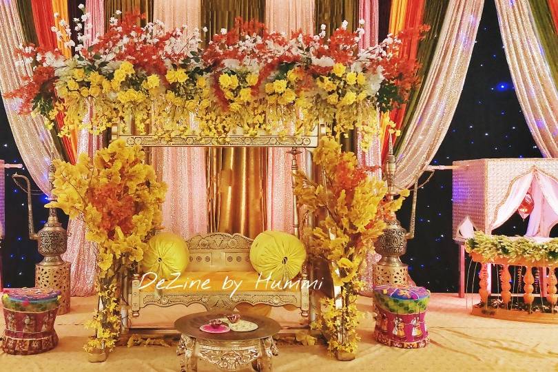 Mehndi decor