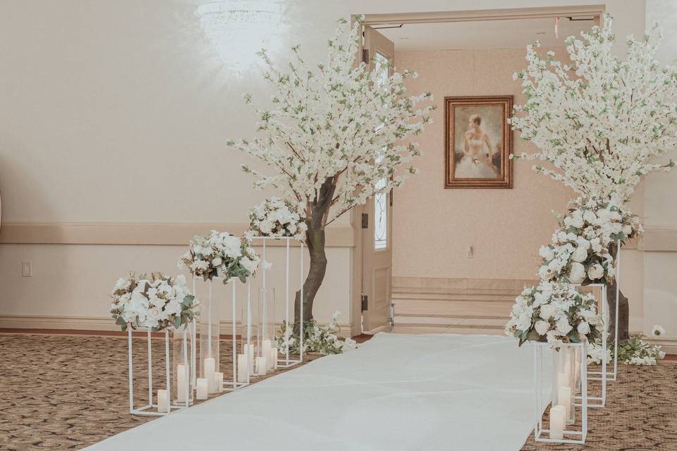 Cherry blossom entrance