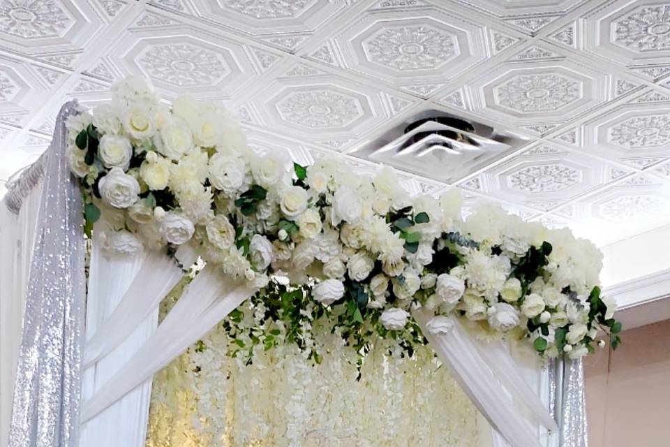 Flower entrance