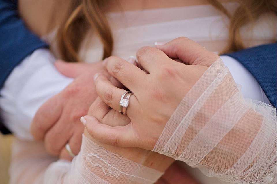 Romantic ring shot