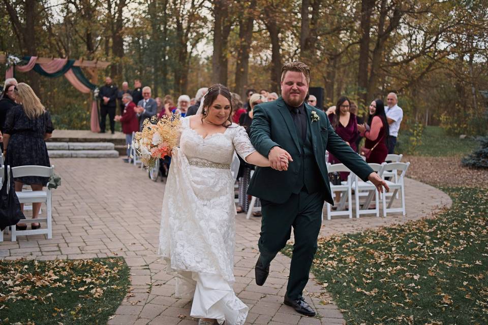 Just married