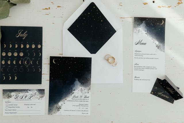 Gorgeous wedding stationary