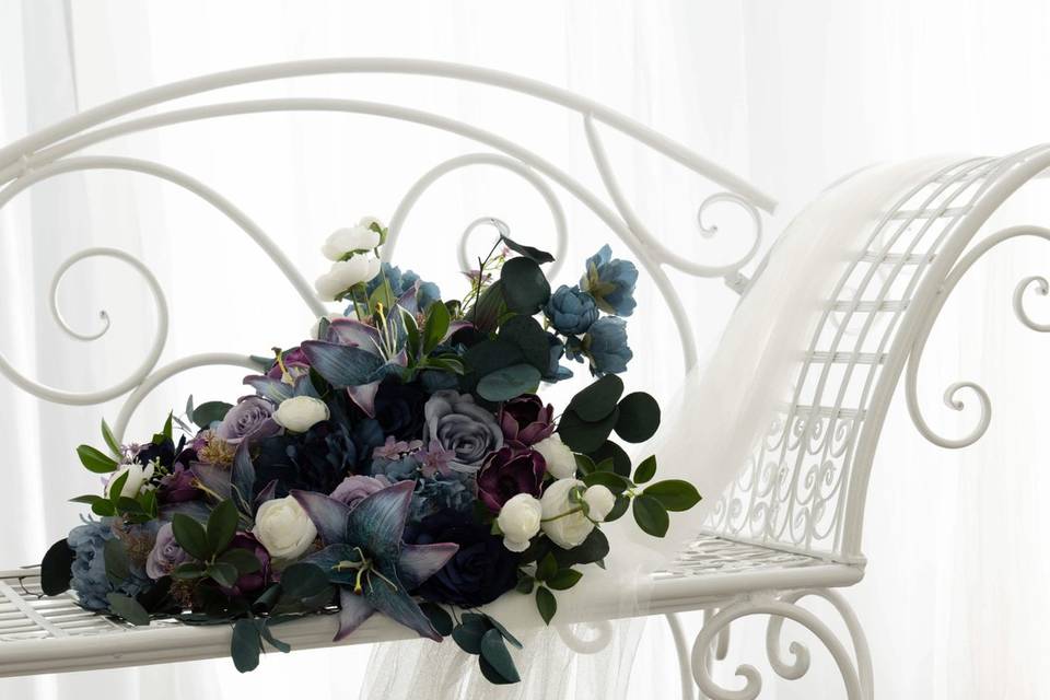 Bridal bouquet details