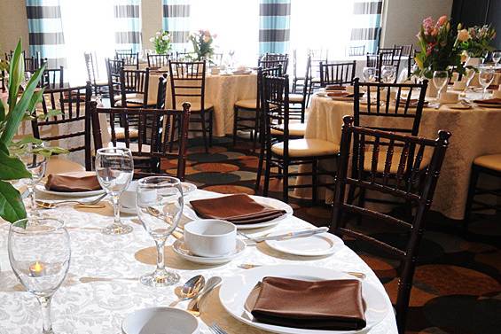 Ballroom setup