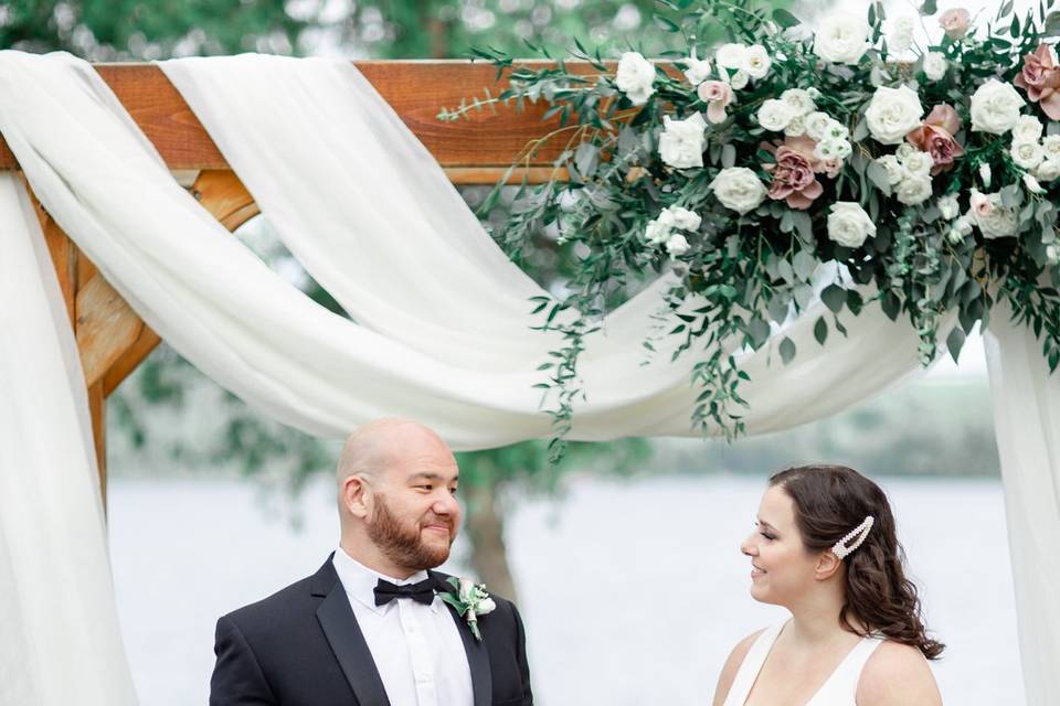 J+G Intimate Outdoor Wedding