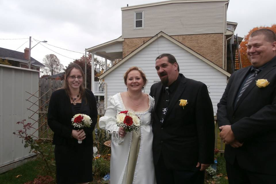 Rev. Mary McCandless ~ Four Seasons Celebrations, Wedding Officiant