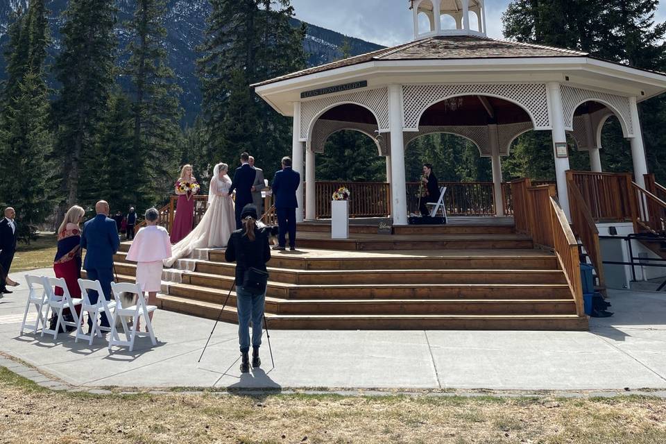 Beautiful Wedding Day at Banff