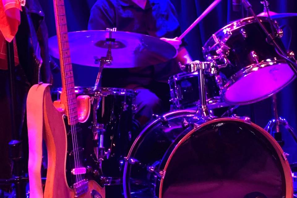 Rocking it out!