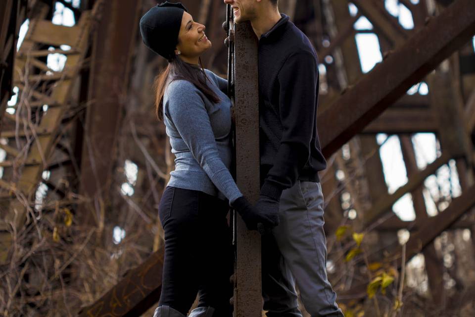 Fall engagement shoot