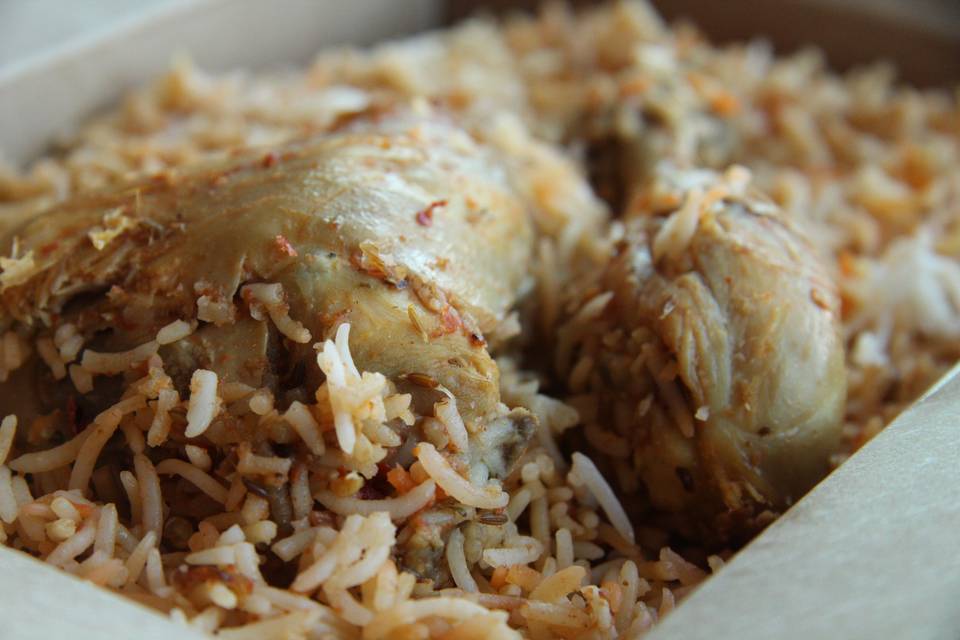 Sindhi Chicken Biryani