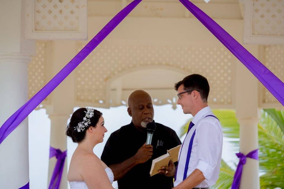 Gazebo wedding