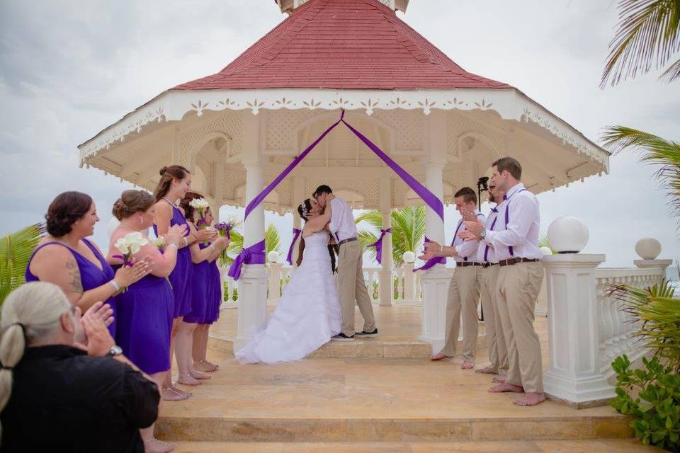 Gazebo wedding