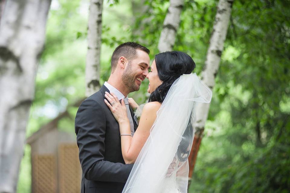 Bride and groom