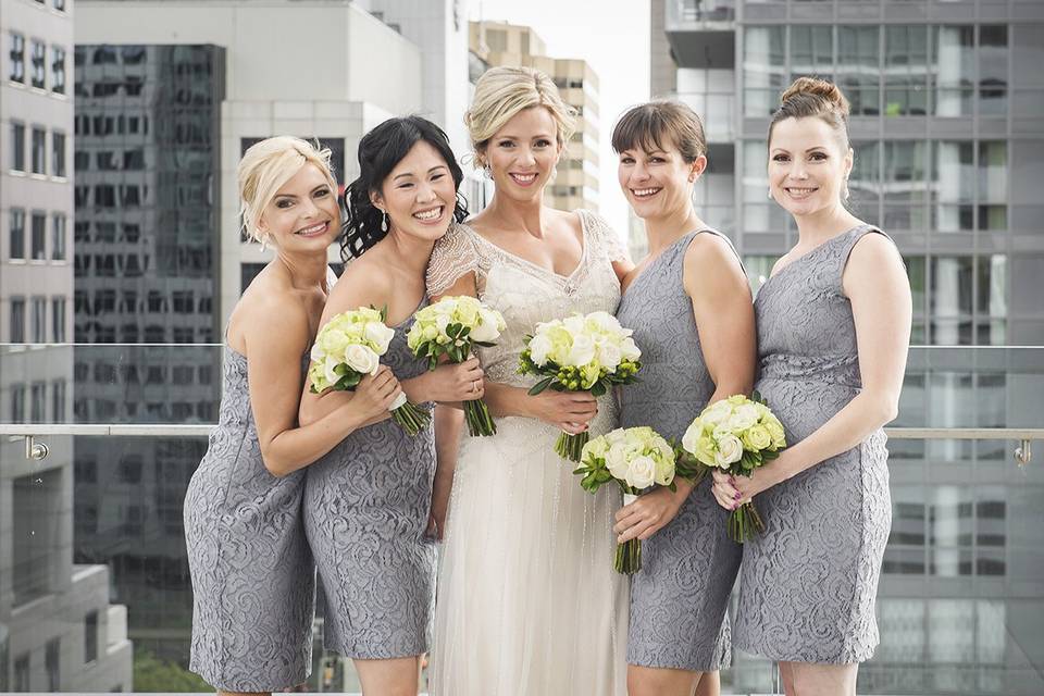 Ceremony bride bouquet