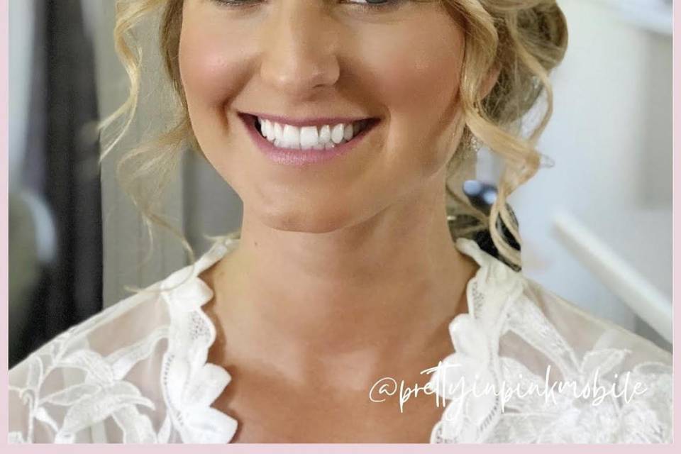 Pretty in Pink Mobile Makeup & Hair