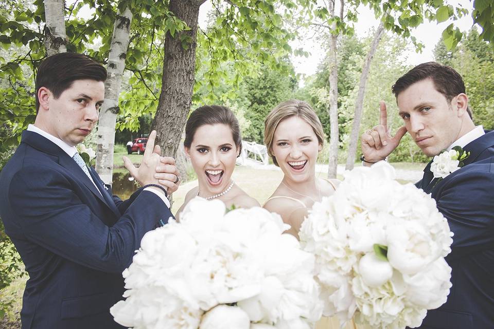 White bouquet