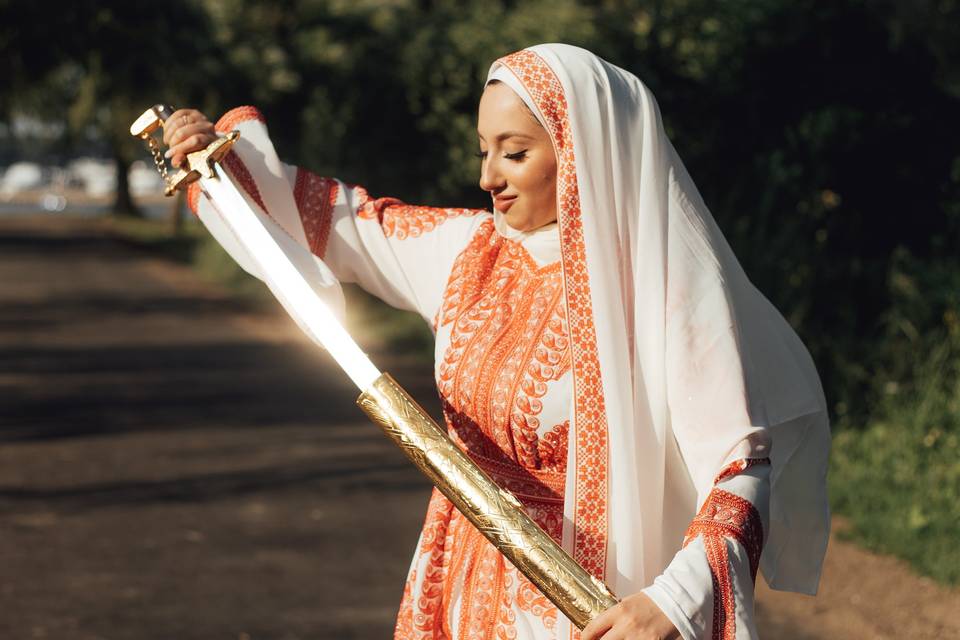 Palestinian Wedding Photoshoot