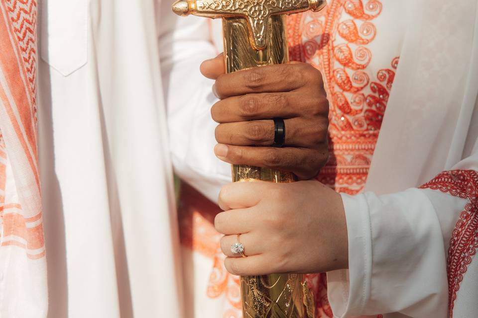 Palestinian Wedding Photoshoot