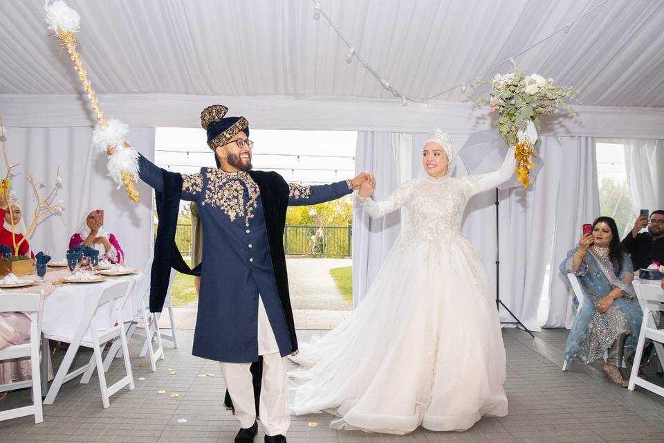 Wedding Reception Entrance