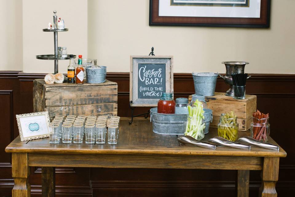 Harvest Table/ Caesar Station