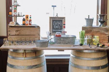 Wine Barrel Table