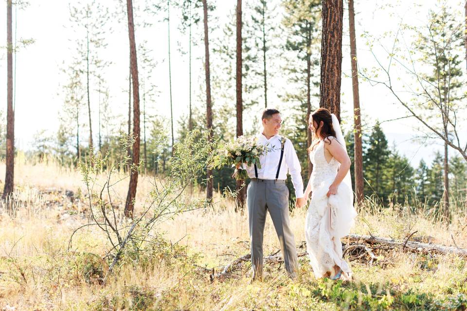 Woodland wedding