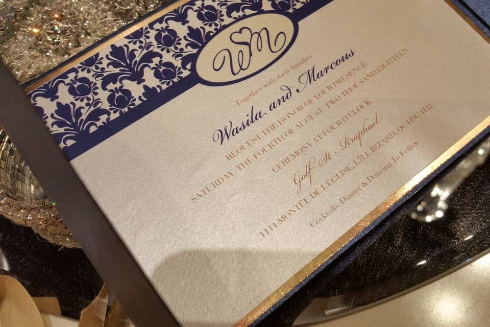 Royal Custom invitation