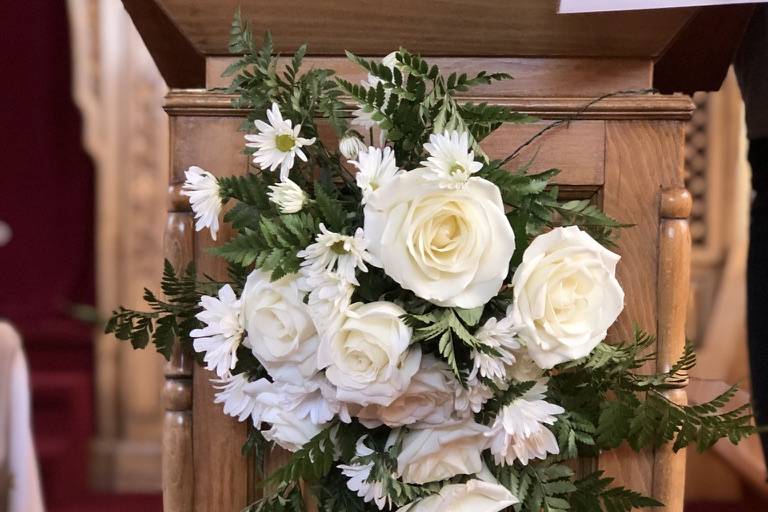 White Church Bouquet