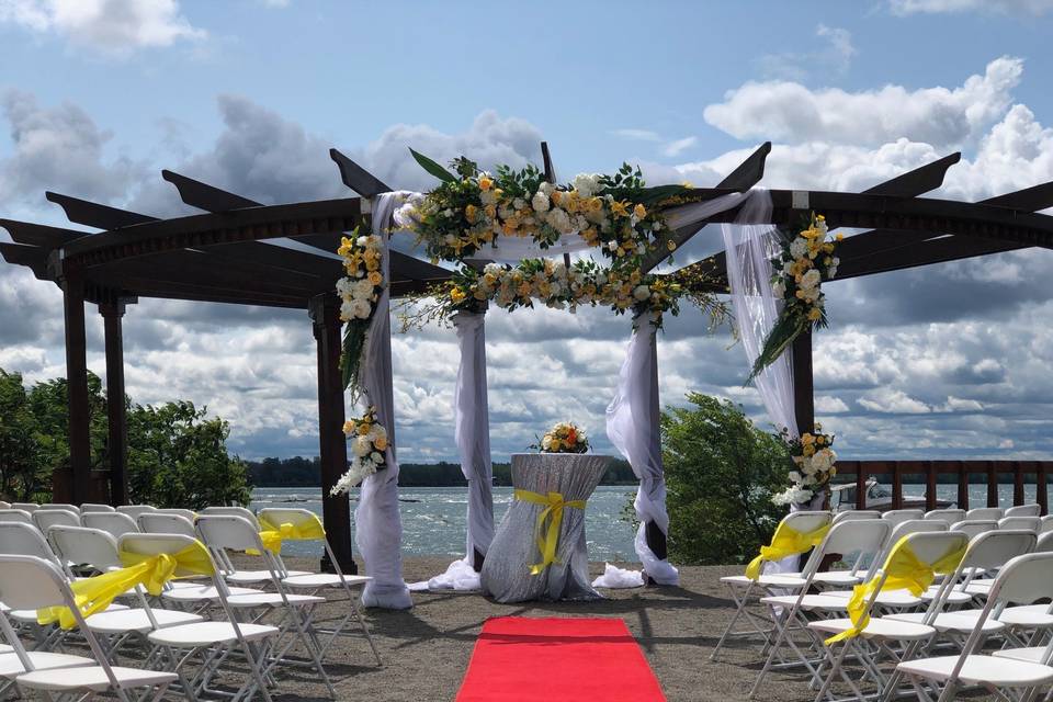 Outdoor ceremony