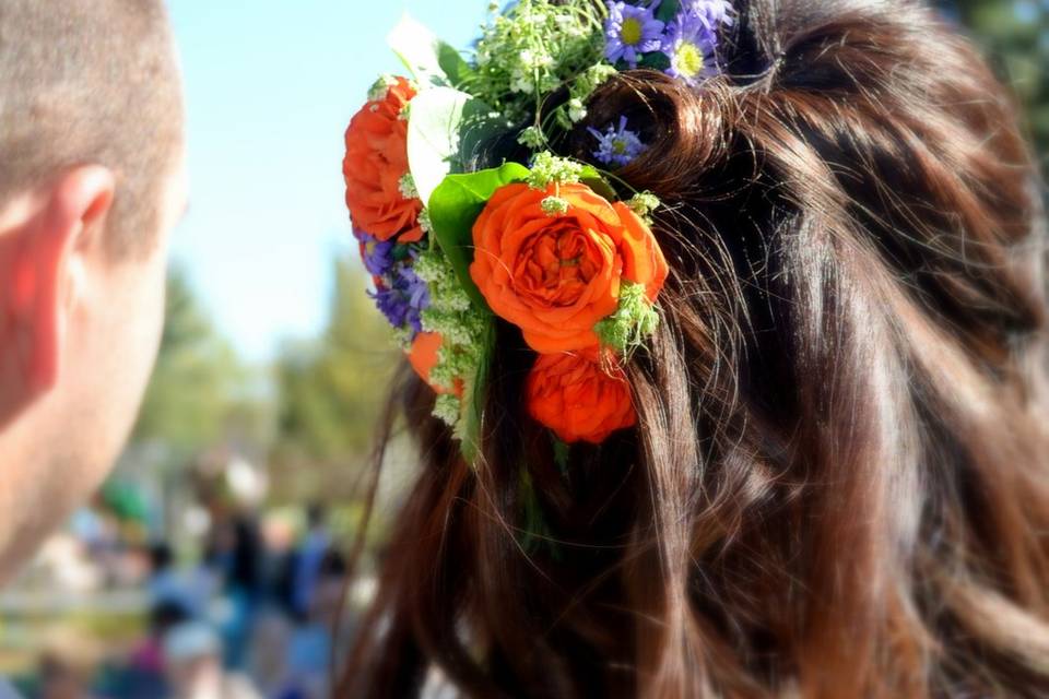 Bright Hairpiece