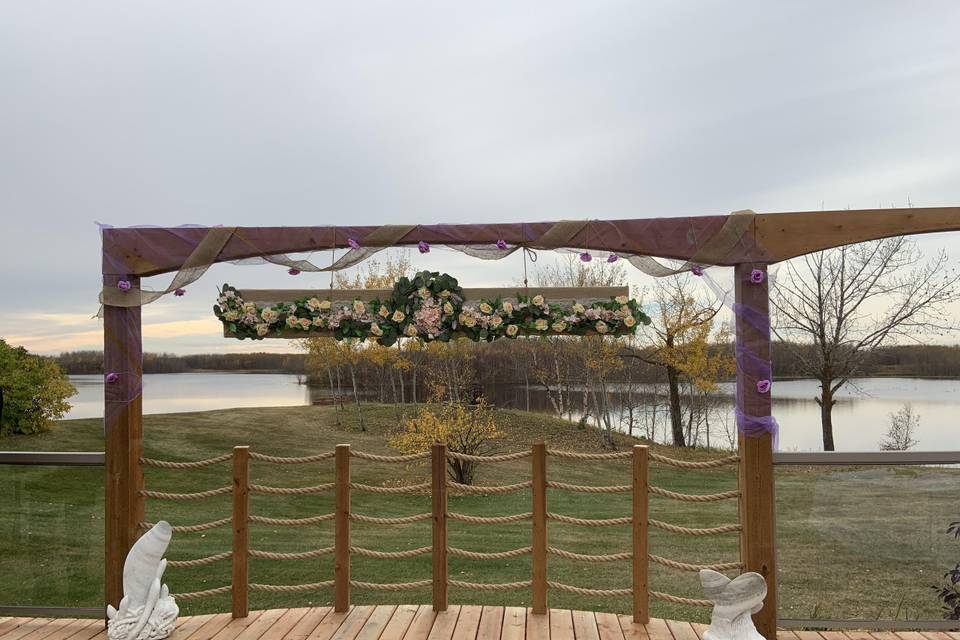 Decoration on Ceremony Deck