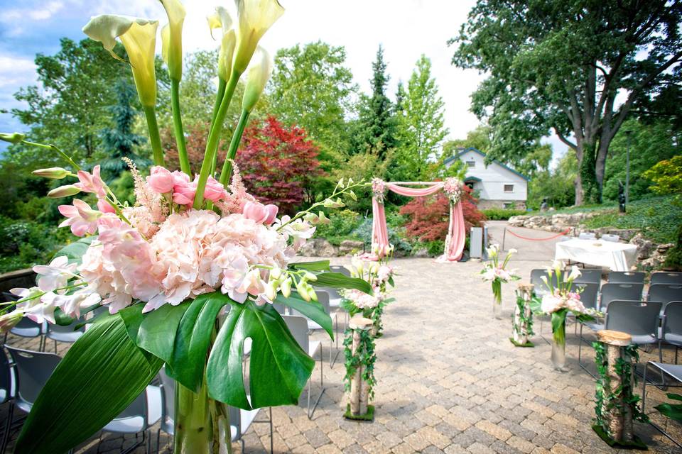 Garden wedding