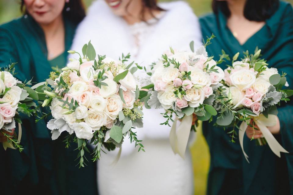 Bridal party bouquet