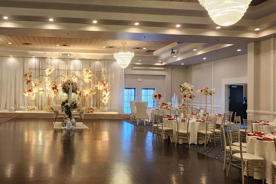 A beautiful ballroom