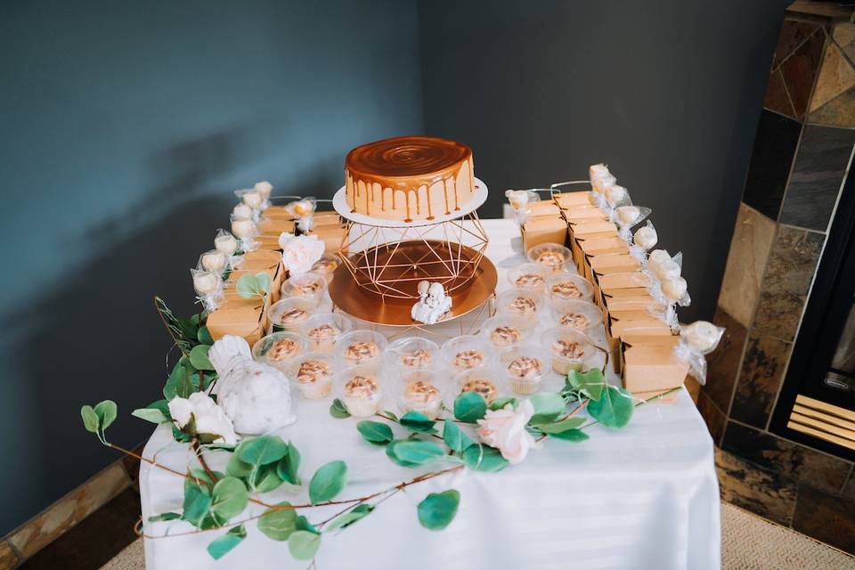 Cake table