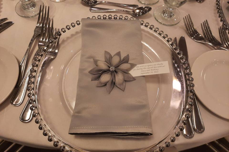 Guest Table Setting