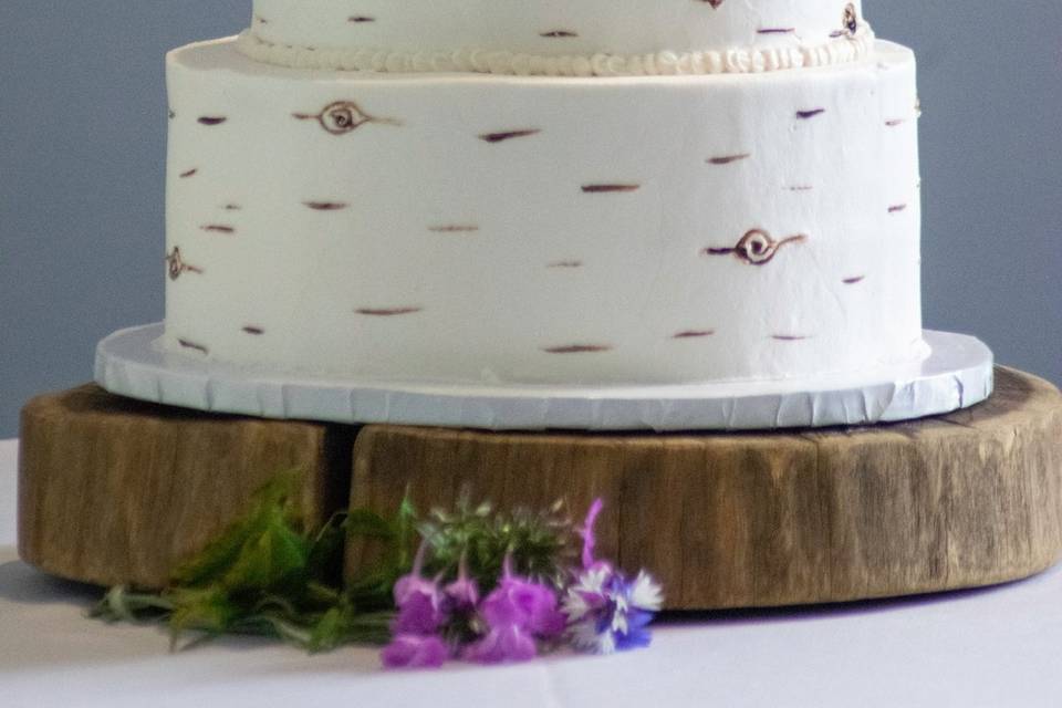 Unique wedding cake