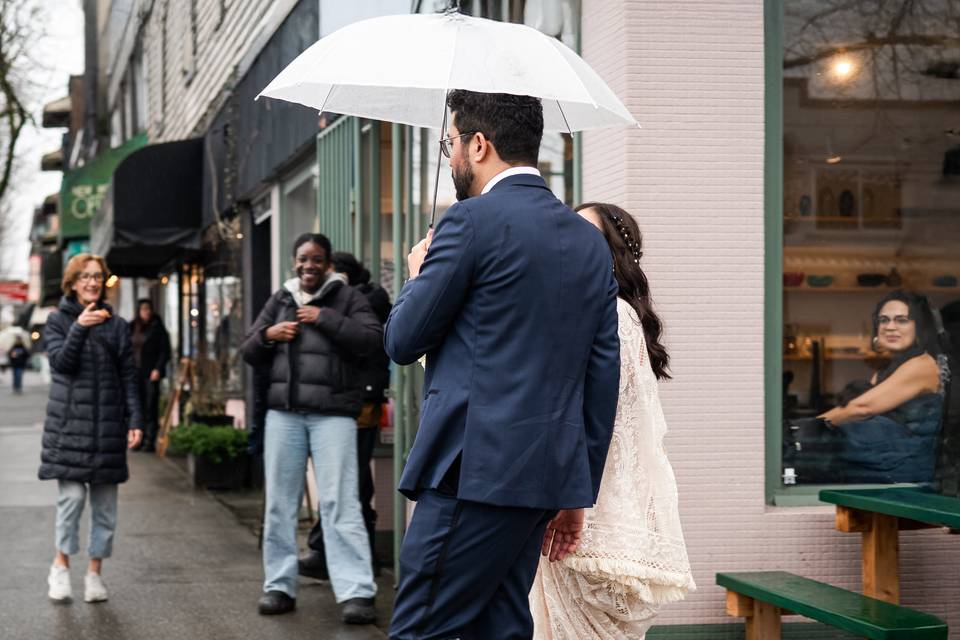 Main Street Vancouver Wedding