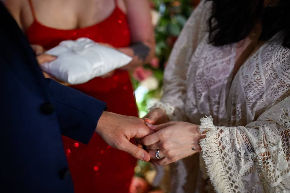 Main Street wedding