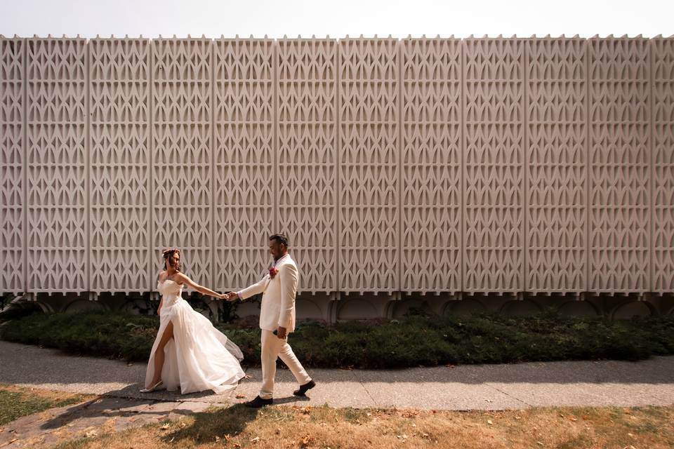 Museum of Vancouver wedding