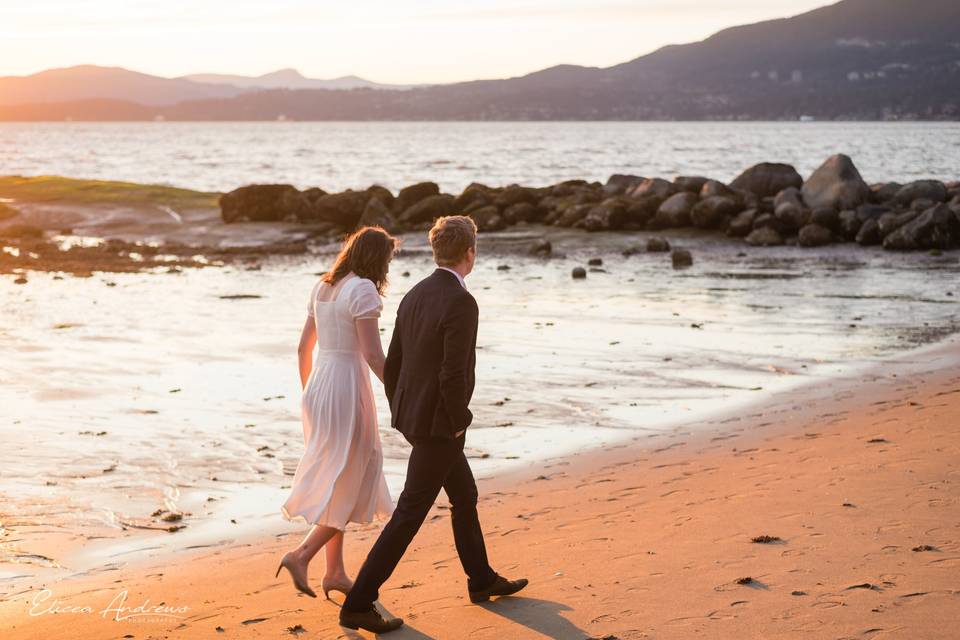 Third Beach engagement